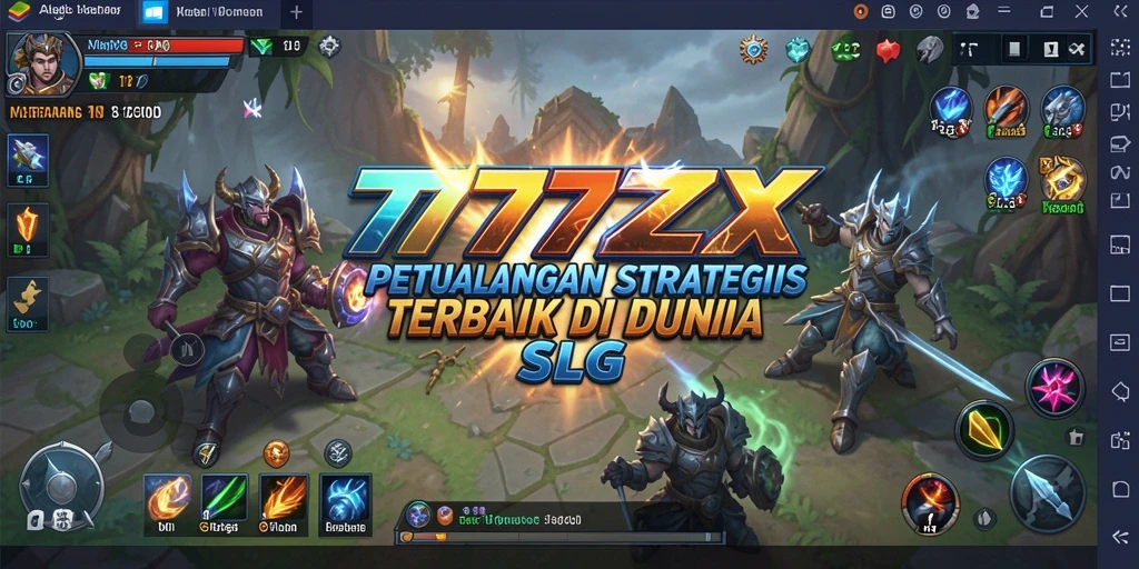 Screenshot gameplay <strong>777ZX</strong> menunjukkan pertarungan strategis yang mendebarkan.