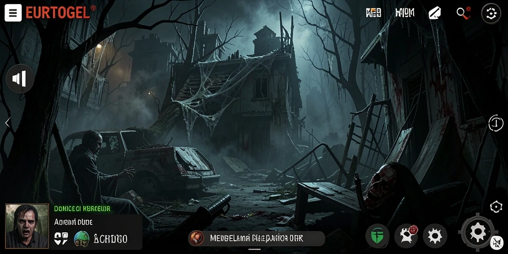 Tampilan gameplay menyeramkan dalam EUROTOGEL yang penuh ketegangan.