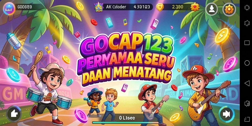Gameplay seru GOCAP123 yang penuh tantangan dan keseruan.