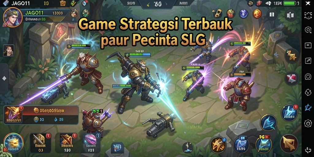 Screenshot <strong>JAGO11</strong> menampilkan aksi strategis yang memukau di medan perang.