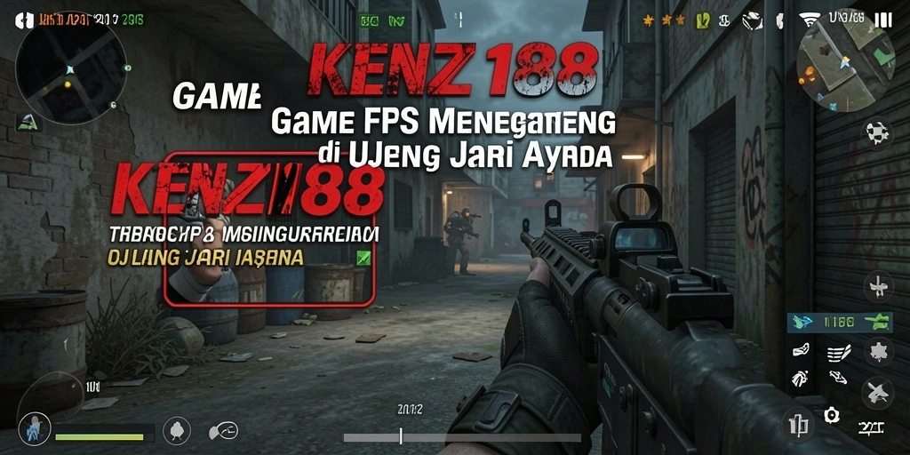 Tampilan gameplay intens KENZO188 saat pertempuran berlangsung.