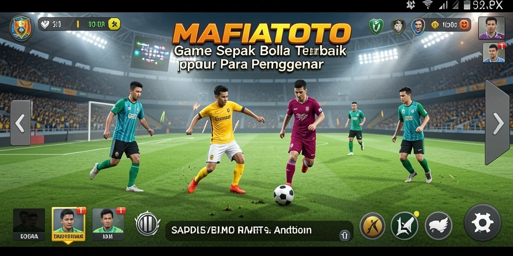 Tampilan gameplay seru dari MAFIATOTO yang menggambarkan aksi di lapangan.