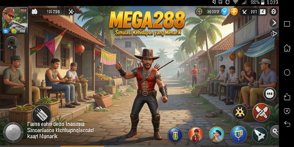 Tampilan gameplay <strong>MEGA288</strong> yang menawan dan interaktif.